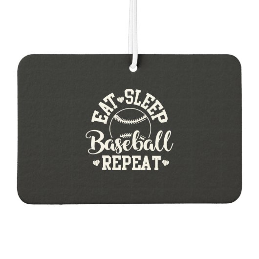 Désodorisant Pour Voiture Baseball Baseball Bat Baseball (Devant)