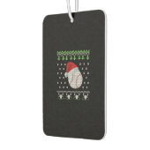 Désodorisant Pour Voiture Baseball de Noël (Gauche)