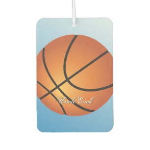Désodorisant Pour Voiture Basket-ball Image 🏀 Monogramme Budget spécial