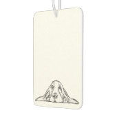 Désodorisant Pour Voiture basset blanc (Gauche)