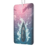 Désodorisant Pour Voiture Bateau dans des vagues orageuses (Gauche)