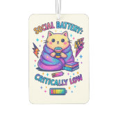 Désodorisant Pour Voiture Batterie sociale Critique... (Dos)