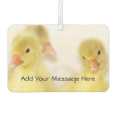 Désodorisant Pour Voiture Bébé Canards (Dos)