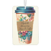 Désodorisant Pour Voiture Bénédiction personnalisée (Dos)