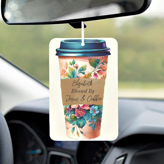 Désodorisant Pour Voiture Bénédiction personnalisée