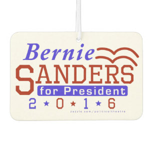 Désodorisant Pour Voiture Bernie Sanders Président démocrate des élections 2