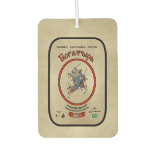 Désodorisant Pour Voiture Bière russe Bogatyr
