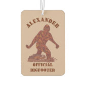 Désodorisant Pour Voiture Bigfoot marcher Sasquatch Sweet Smelling Squatch (Dos)