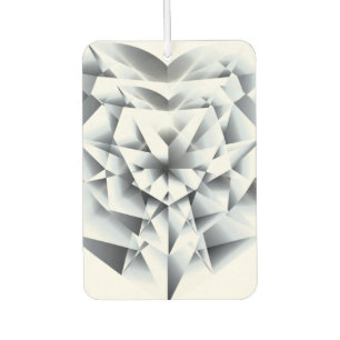 Désodorisant Pour Voiture Bijou en diamant à facettes taillées gemme coeur b