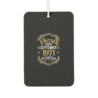 Désodorisant Pour Voiture Birthday Vintage