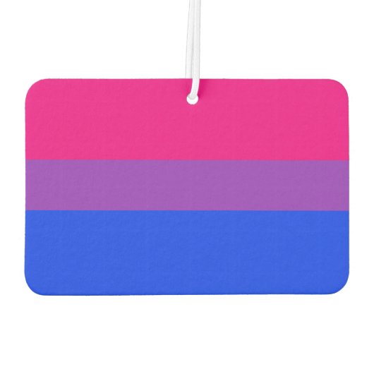 Désodorisant Pour Voiture Bisexual pride (Dos)