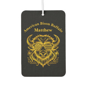 Désodorisant Pour Voiture Bison d'or dans les lunettes de soleil