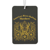 Désodorisant Pour Voiture Bison d'or parmi les fleurs (Dos)