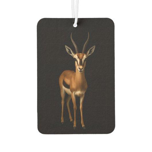 Désodorisant Pour Voiture Black 4 Luxe Car Air Fresheners, Elegant Gazella (Dos)