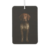 Désodorisant Pour Voiture Black 4 Luxe Car Air Fresheners, German Pointer (Devant)