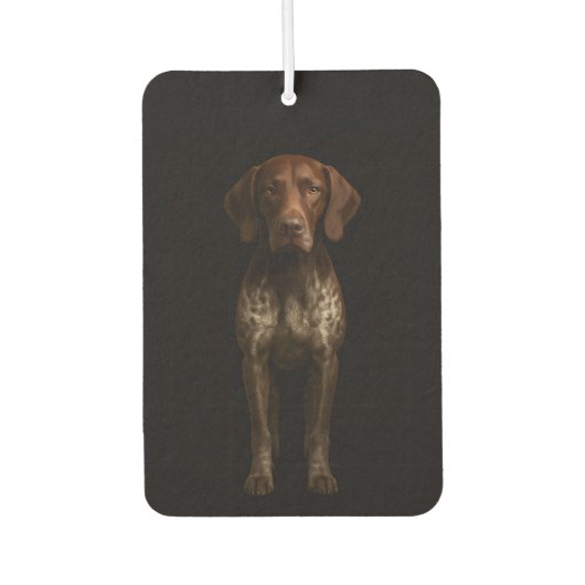 Désodorisant Pour Voiture Black 4 Luxe Car Air Fresheners, German Pointer (Devant)