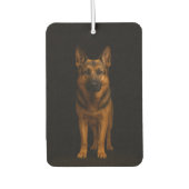 Désodorisant Pour Voiture Black 4 Luxe Car Air Fresheners, German Shepherd (Devant)