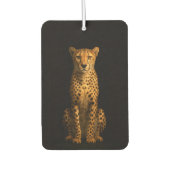 Désodorisant Pour Voiture Black 4 Luxe Car Air Fresheners, Sleek Cheetah (Devant)