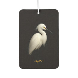 Désodorisant Pour Voiture Black 4 Luxe Car Air Fresheners, Snowy Egret