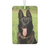 Désodorisant Pour Voiture Black German Shepherd Dog (Dos)