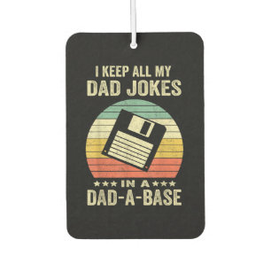 Désodorisant Pour Voiture Blagues drôles de papa pour hommes dans dad-a-Base