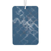 Désodorisant Pour Voiture Bleu avec fumée abstraite (Dos)