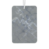 Désodorisant Pour Voiture Bleu avec fumée abstraite (Dos)