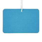 Désodorisant Pour Voiture Bleu cérulean clair avec texture granuleuse (Dos)