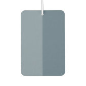 Désodorisant Pour Voiture Bleu Deux Tons Personnalisable (Devant)