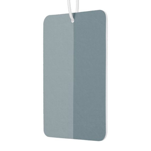 Désodorisant Pour Voiture Bleu Deux Tons Personnalisable (Gauche)