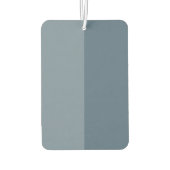 Désodorisant Pour Voiture Bleu Deux Tons Personnalisable (Dos)