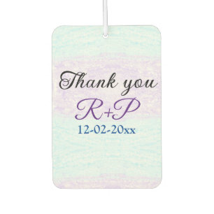 Désodorisant Pour Voiture Bleu violet ombre parties scintillant étincelante