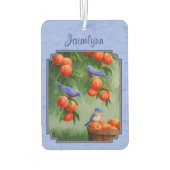 Désodorisant Pour Voiture Bleus et pêches bleu (Dos)