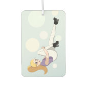 Désodorisant Pour Voiture Blonde Anime Girl (Devant)