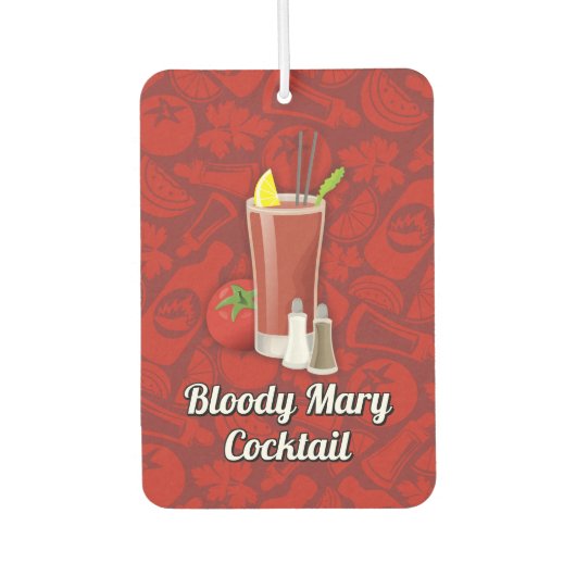 Désodorisant Pour Voiture Bloody Mary (Devant)