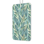 Désodorisant Pour Voiture Blue Botanical Wave Modern Pattern (Gauche)