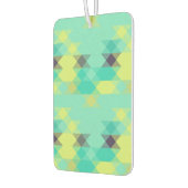 Désodorisant Pour Voiture blue yellow turquoise yellow and aqua  (Gauche)