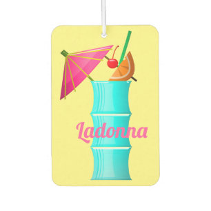 Désodorisant Pour Voiture Boisson tropicale boisson colorée été cocktail haw