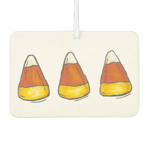 Désodorisant Pour Voiture Bonbons Corn Halloween Trick ou Treat Candies Foin