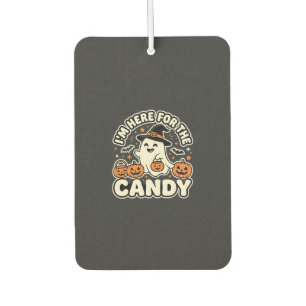 Désodorisant Pour Voiture Bonbons Halloween Fantôme Citrouille Design