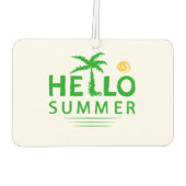 Désodorisant Pour Voiture Bonjour été (Dos)