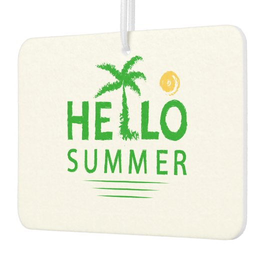 Désodorisant Pour Voiture Bonjour été (Gauche)