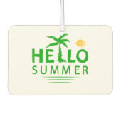 Désodorisant Pour Voiture Bonjour été (Devant)