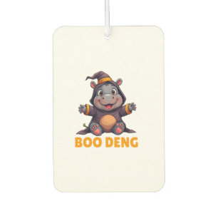 Désodorisant Pour Voiture Boo Deng Tee Funny Moo Deng Costume bébé Hippo Hal