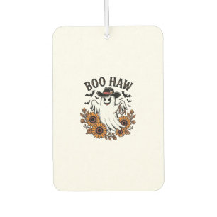 Désodorisant Pour Voiture Boo Haw Cowboy Fantôme Tournesols Chauves-souris H