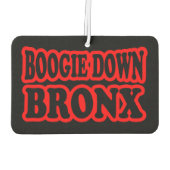 Désodorisant Pour Voiture Boogie Down Bronx, NYC (Dos)