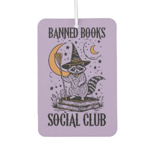 Désodorisant Pour Voiture Books interdit Club social