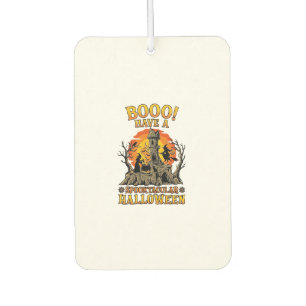 Désodorisant Pour Voiture Booo Spooktacular Halloween Sorcière Chaudron Chât