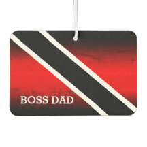 BOSS DAD sur rouge blanc et noir dégradé