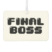DÉSODORISANT POUR VOITURE BOSS FINAL (Dos)